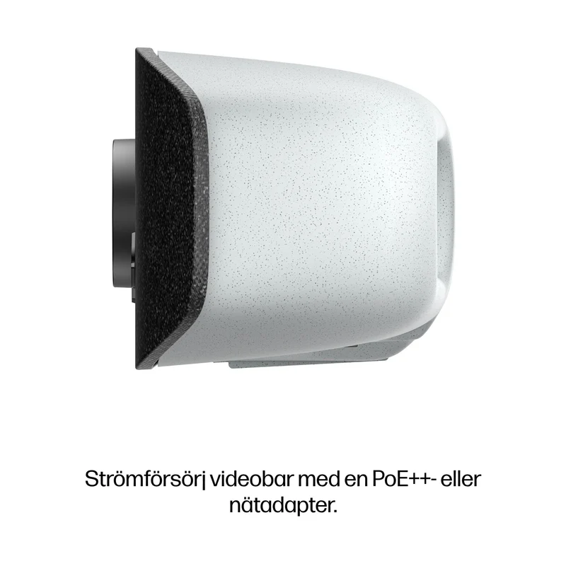 HP Poly Studio V12 USB-videobar utan nätaggregat
