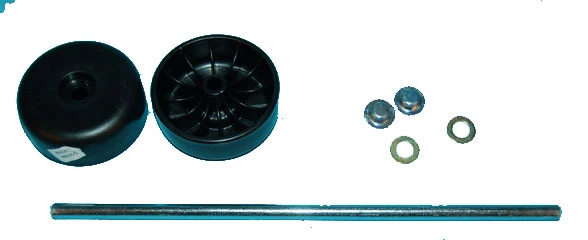 Eureka/Sanitaire Rear Wheel Axle Kit for upright vacuums 60161, 37234-1