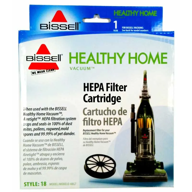 Bissell HEPA Post-Motor Filter for 16N5 Healthy Home Series, Style 18 - #2031473, 48G7