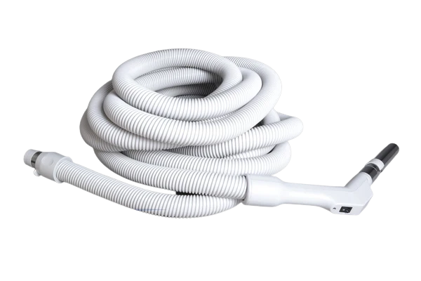 Plastifex 35' Low Voltage Hose Assembly 1 3/8" Dia for Central Vacuum Systems XE130138035FUN