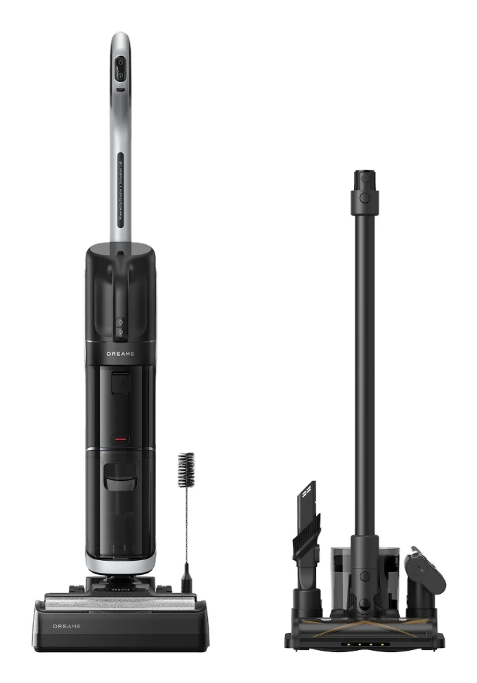 Dreame H14 Dual Skaftdammsugare Batteri Torr&våt Utan påse 0,35 l Svart 5000 Ah