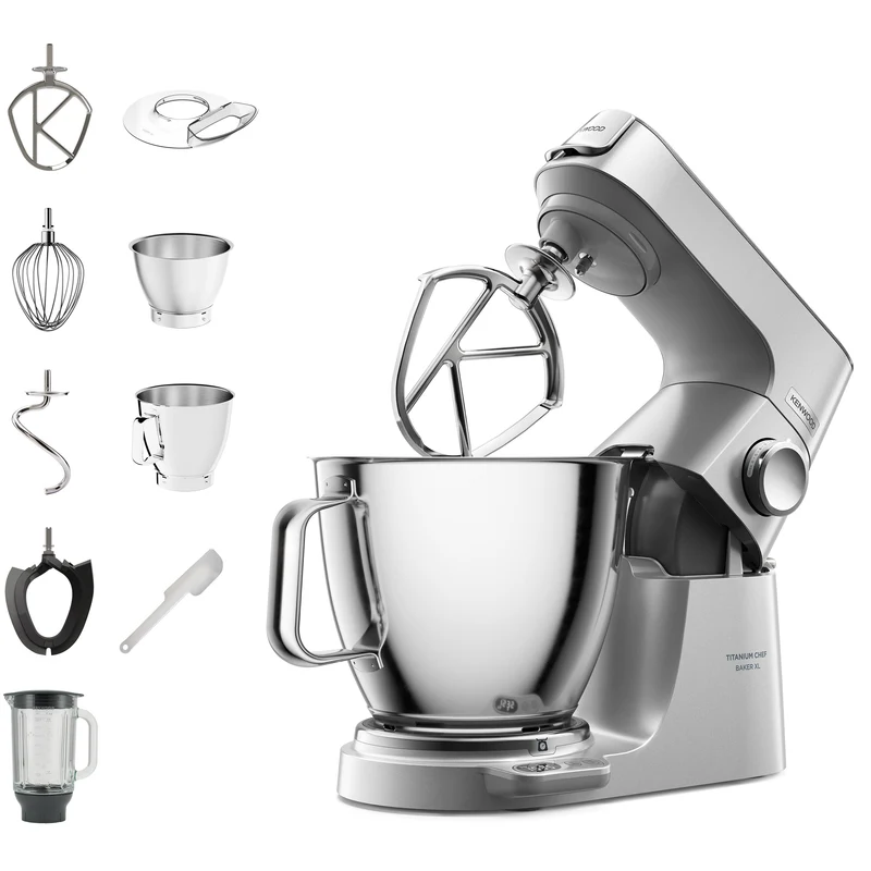 Kenwood Titanium Chef Baker XL matberedare 1200 W 7 l Rostfritt stål