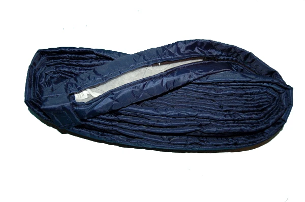 Plastiflex 35 ft HOSE SOCK W/ZIPPER for Central Vacuum Systems - BLUE #VS-PZBL35