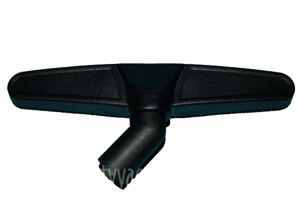 Vacuum Floor Brush with Horse Hair Without Wheels - Black