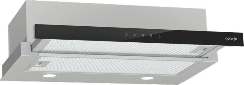 Gorenje TH64E3SGB köksfläkt Halvinbyggd (utdragbar) Rostfritt stål 350 m³/h