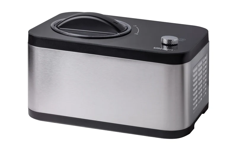 Unold 48826 Eismaschine & Joghurtbereiter EVA Glassmaskin med kompressor 1,5 l 120 W