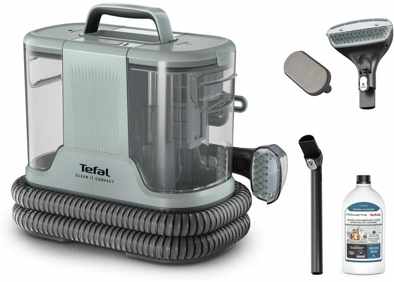 Plaunantis dulkių siurblys Tefal Clean It Compact Pet, 400 W
