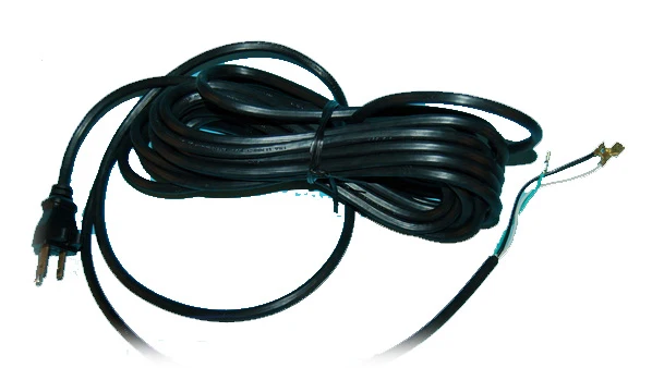 Hoover 46583125, 93002227, 46583044 Power Cord for SteamVacs, Spinscrub Upright Extractors- 24 ft.