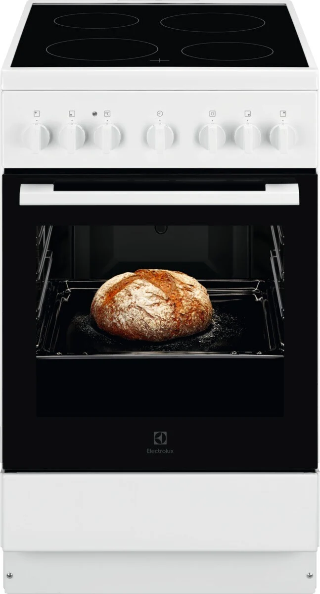 Electrolux LKR500066W Fristående köksspis Elektrisk Keramisk Svart