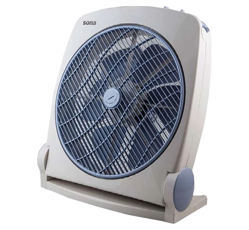 Sona Box Fan 14" with Copper Motor & Timer for Efficient Cooling