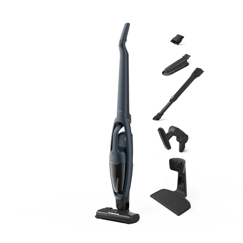 AEG AS52CB18DB Skaftdammsugare Batteri Torr Utan påse 0,3 l 29 W Svart 2 Ah