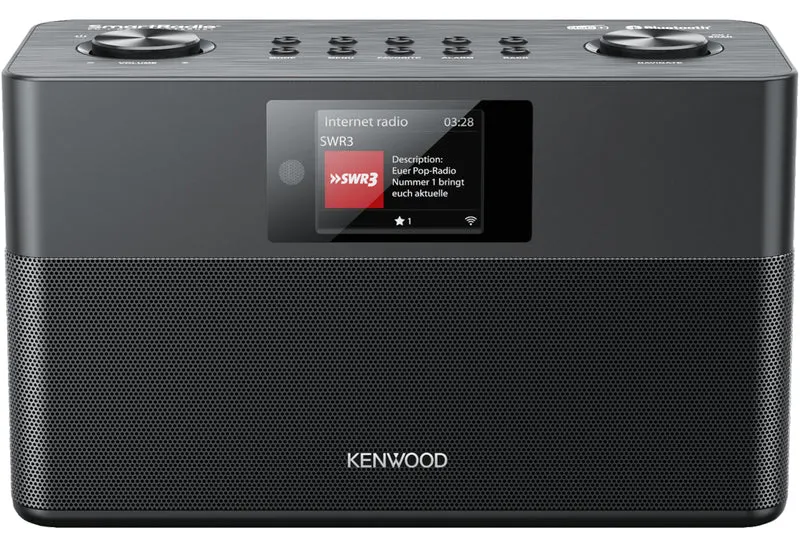 Kenwood CR-ST100S-B radioapparater Internet Digital Svart