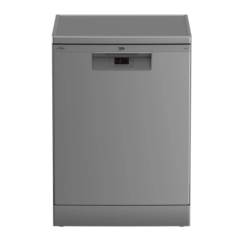Beko Dishwasher 6 Programs 3 Spray Arms 14 Place Settings – Gray