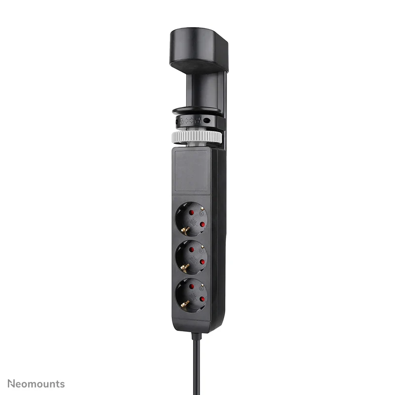 Neomounts DS22-840BL6 förlängningssladdar 1,4 m 3 AC-utgångar inomhus Svart
