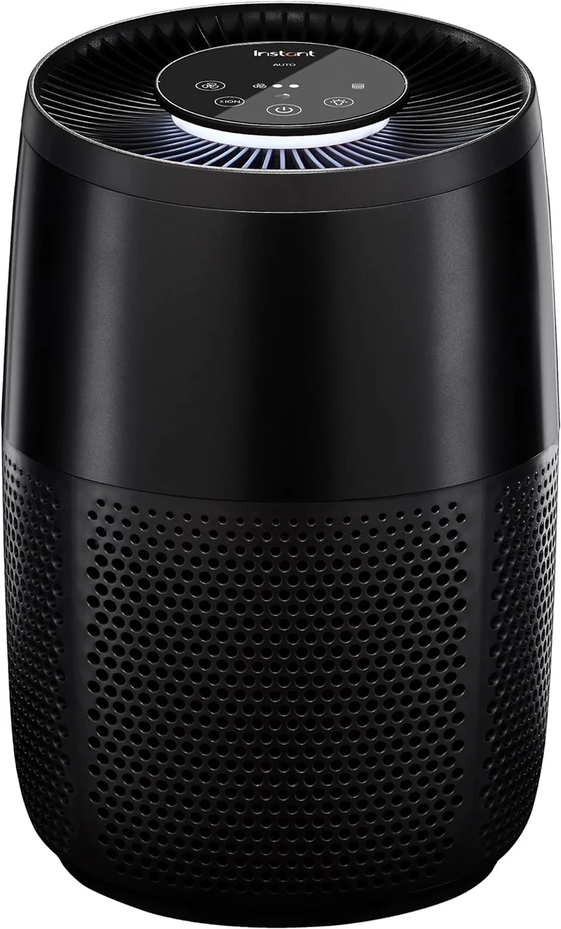 Instant Air Purifier with Plasma Ion Technology for Rooms up to 630ft2 - Black
