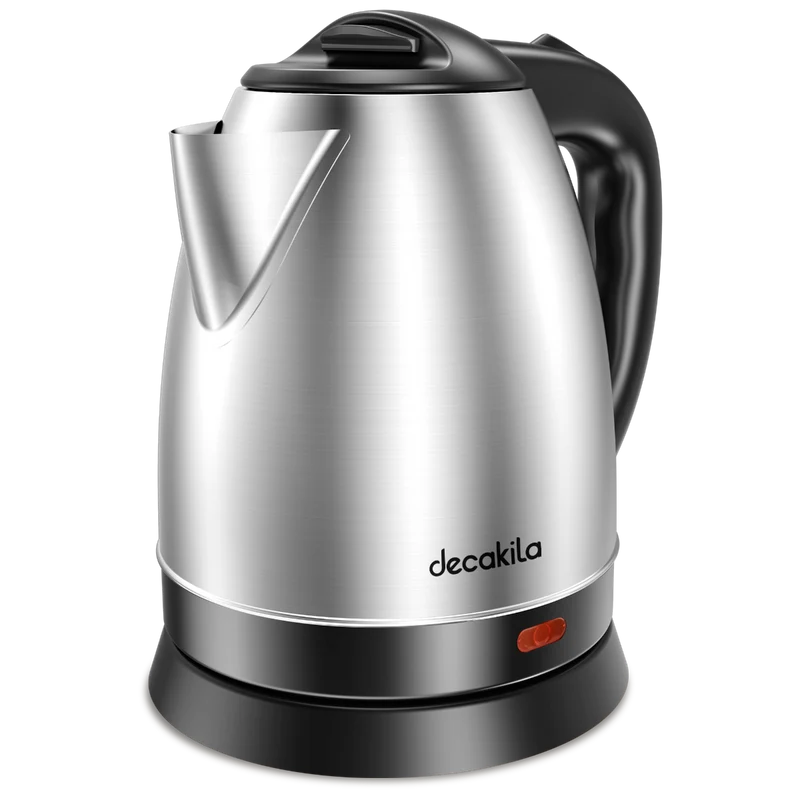 Decakela 1.5L Stainless Steel Electric Kettle with Base (KEKT002B)