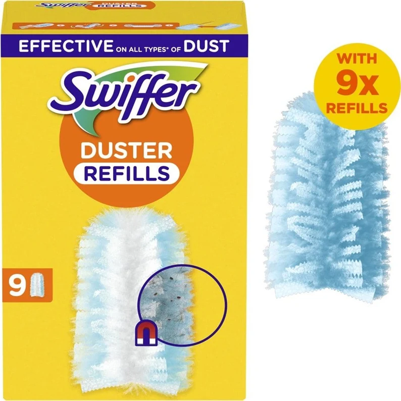 Šepetys dulkėms Swiffer Duster Refill, 195 mm, plaušai
