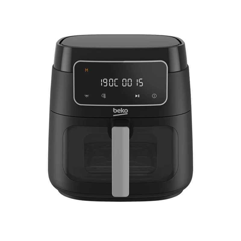 Beko 7.6L Air Fryer 1750W with 9 Programs – Black