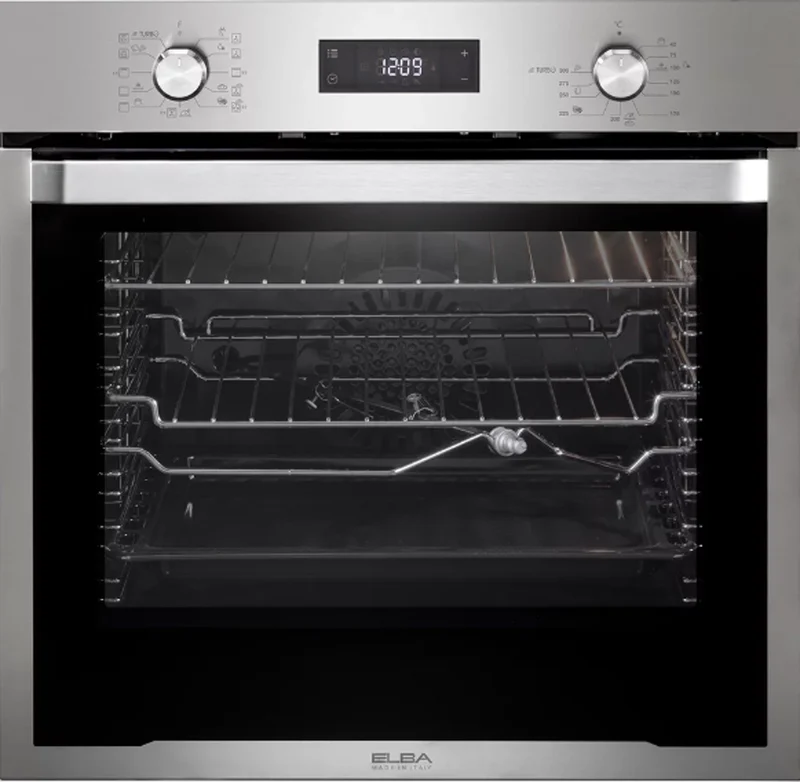 ELBA Electric Oven 11 Functions with Black Glass Door