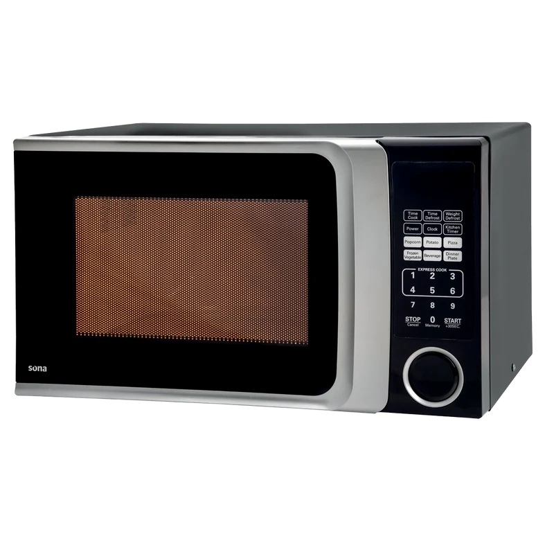 Sona Microwave Oven 25L - 6 Menus & Screen