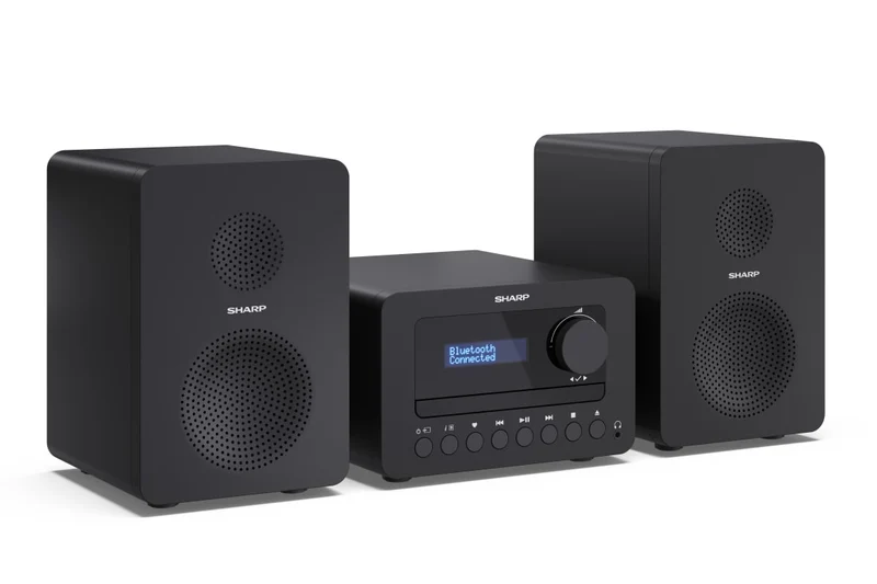 Sharp TOKYO DAB+ HI-FI Micro System Hemmaljud mikrosystem 40 W Svart