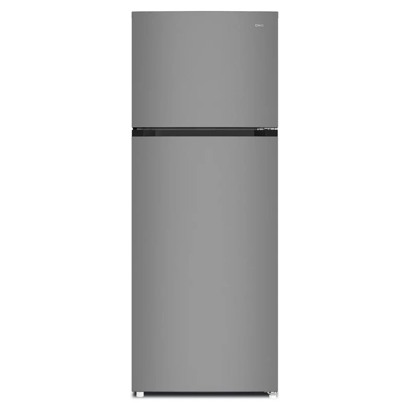 CHiQ 620L Top Mount Double Door Refrigerator - Silver