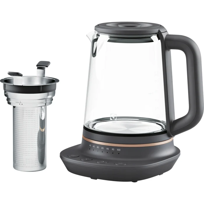 Electrolux E7GK1-8BP vattenkokare 1,7 l 2000 W Svart