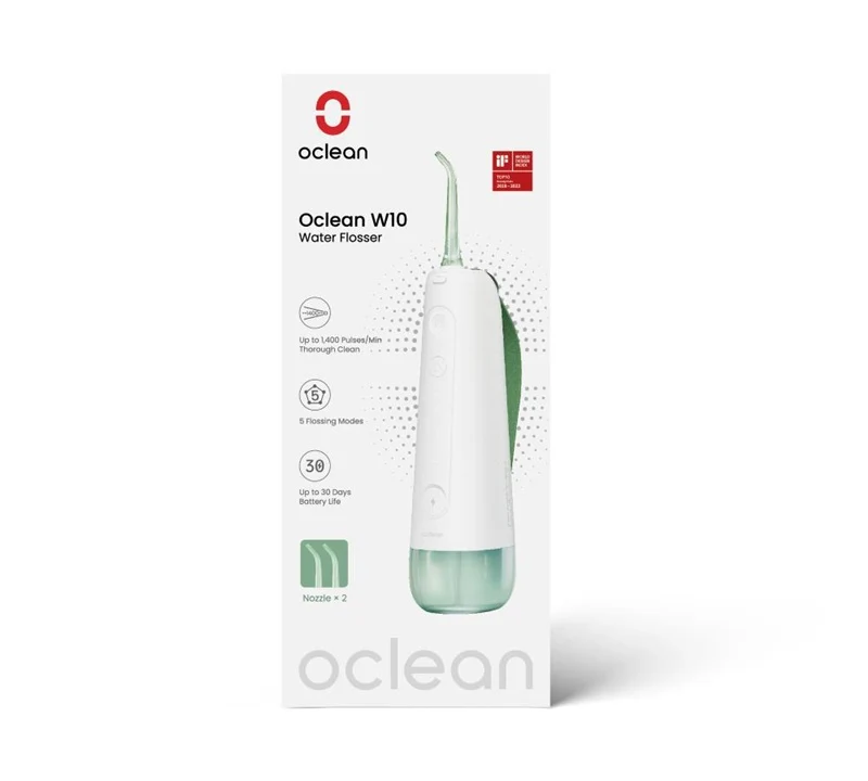 Tarpdančių irigatorius Oclean W10, baltas