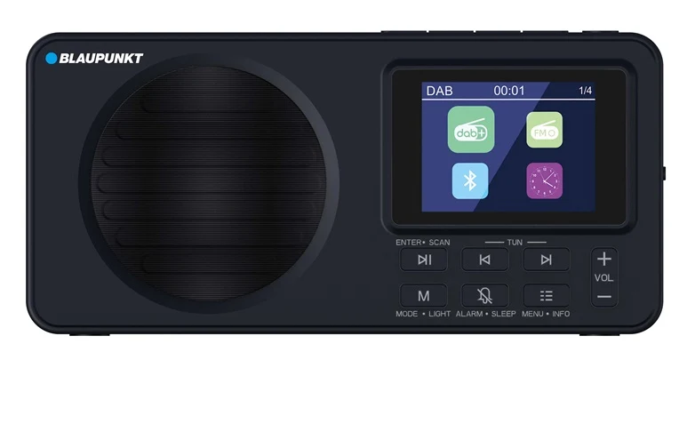 RADIJA BLAUPUNKT DR6BK DAB+/FM JUODA