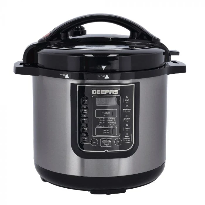 Geepas Digital Multi Cooker 8L Capacity 14 Cooking Programs
