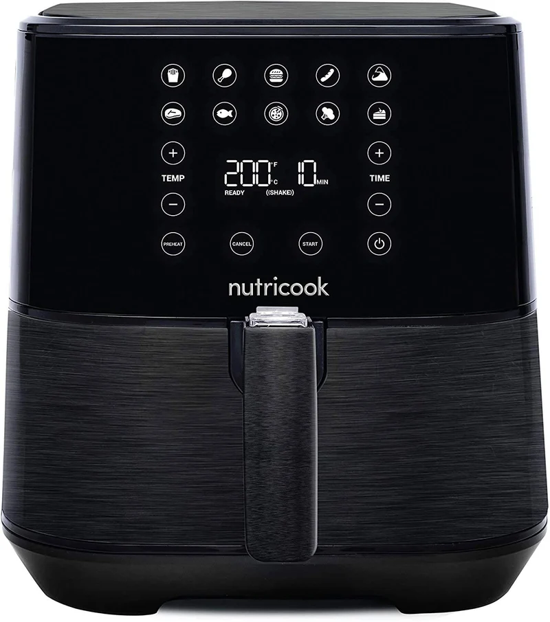 Nutricook Rapid Air fryer 2 / traditional deep fryer 5.5L - Black