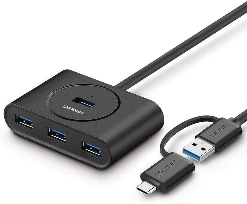 UGREEN USB 3.0 Hub 1M - Black