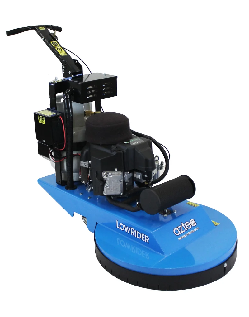 Aztec LowRider 27" Propane Floor Burnisher with Dust Control