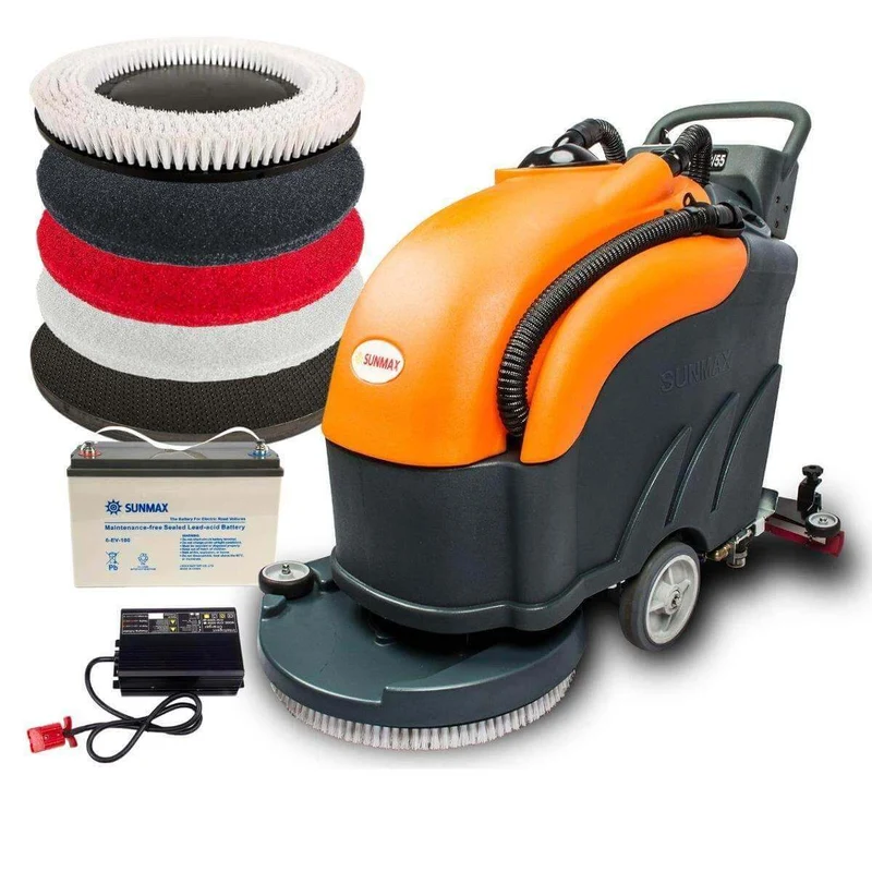 SUNMAX RT50 22" Battery Walk-Behind Floor Scrubber