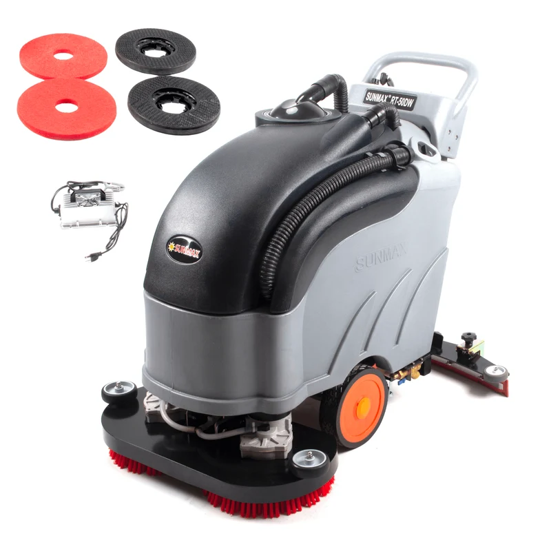 SUNMAX RT50DW 28" Dual-Brush Self-Propelled Floor Scrubber
