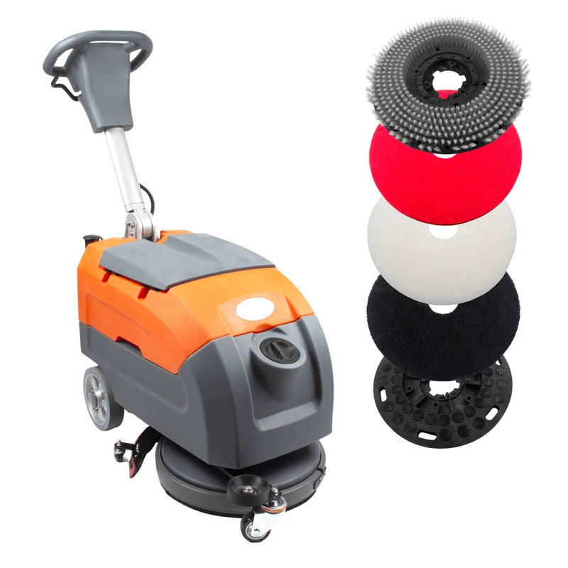 SUNMAX RT35 17" Battery Walk-Behind Floor Scrubber