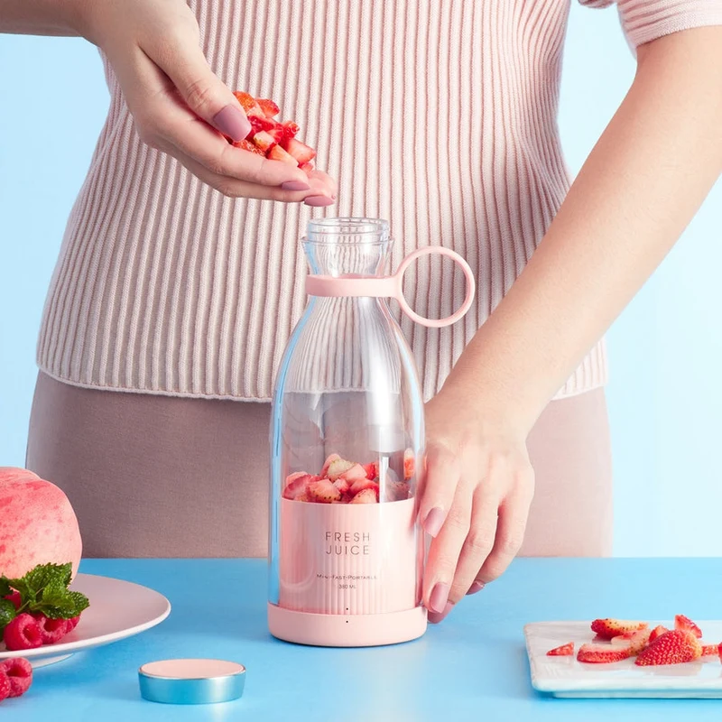 Bärbara Elektriska Fruktdrinks Mixers Juicer Blender