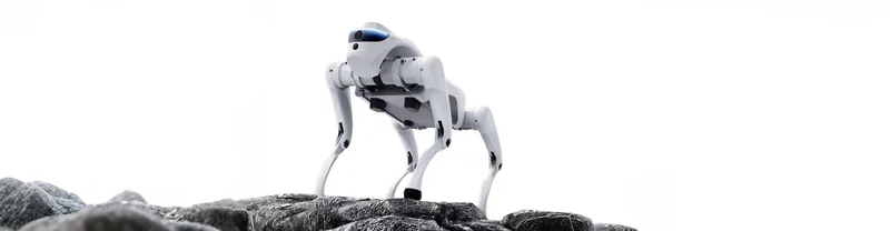 Cyberstars Cyber1 Quadruped Robot – High-Performance Robotic Dog Smart Robotic Dog for Home & Education 45N·m Torque, 6 Tops AI