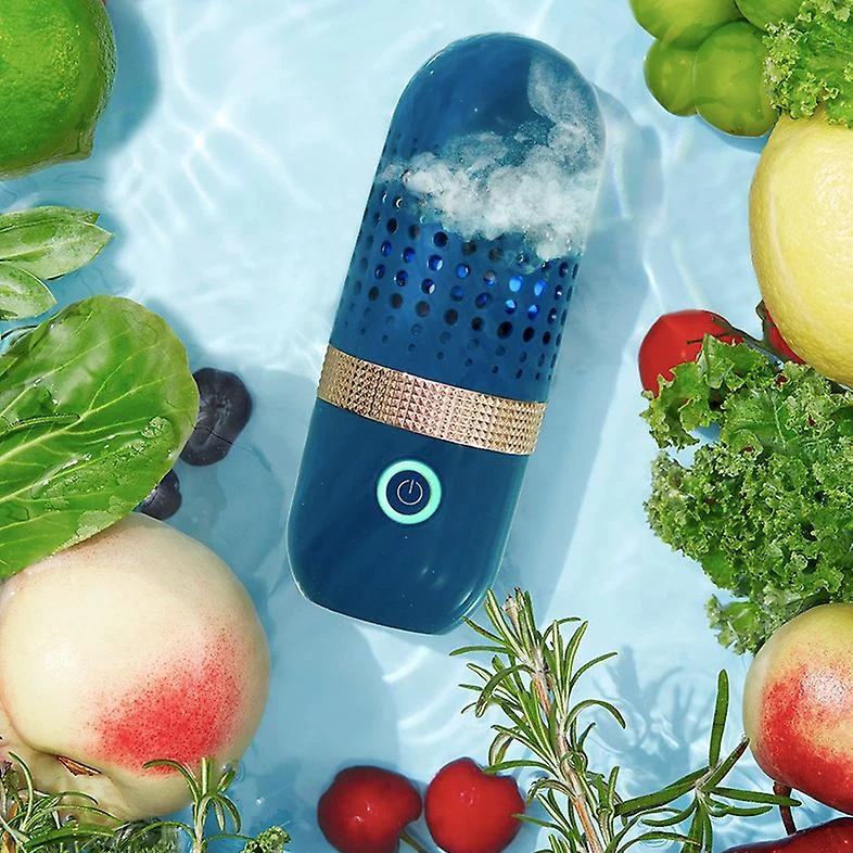 Kapsel Grönsaks Tvättmaskin | Automatisk Frukt & Grönsaks Desinfektor Hemma Pesticid Rengörare