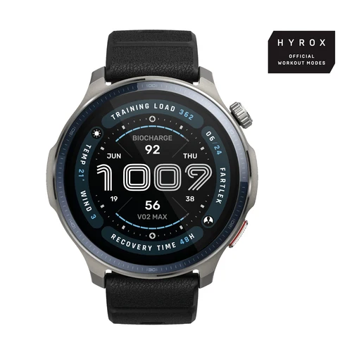 Amazfit Balance 2 3,81 cm (1.5") AMOLED Numérique 480 x 480 pixels Écran tactile Gris Wifi GPS (satellite)