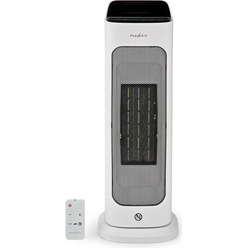 Nedis Radiador cerâmico oscilante 1400/2000W (20m²) inteligente WiFi - compatível c/ Tuya - Nedis HTFA20WTW