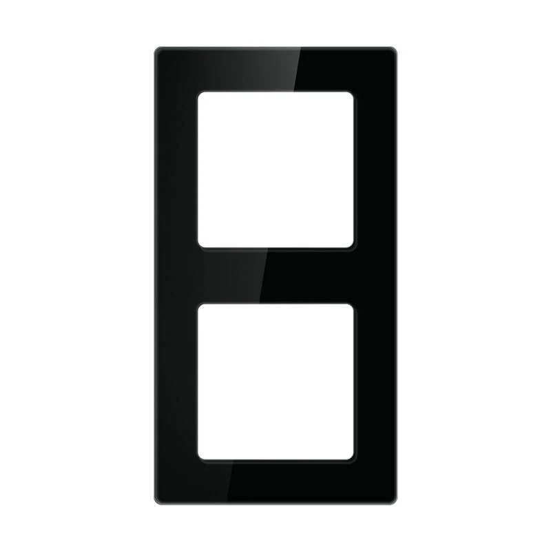 Double frame socket Avatto N-TS10-Frame-B2 (black)