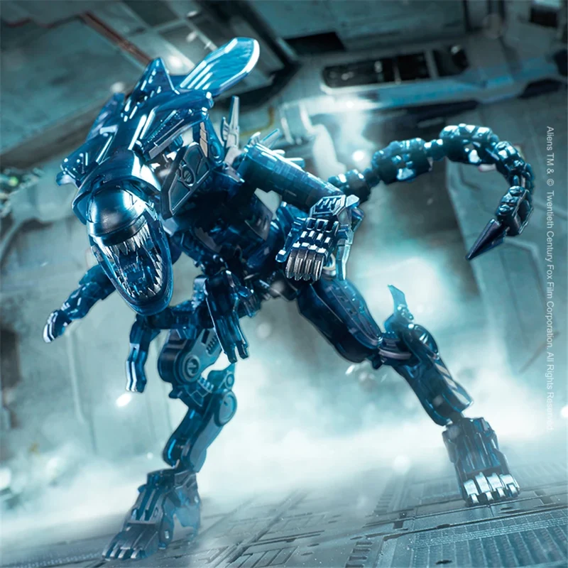 BeastBox Deformation Robots Transformation AVP Aliens vs Predator Toy Xenomorph Queen Action Figure Cube Alien Model MegaBox