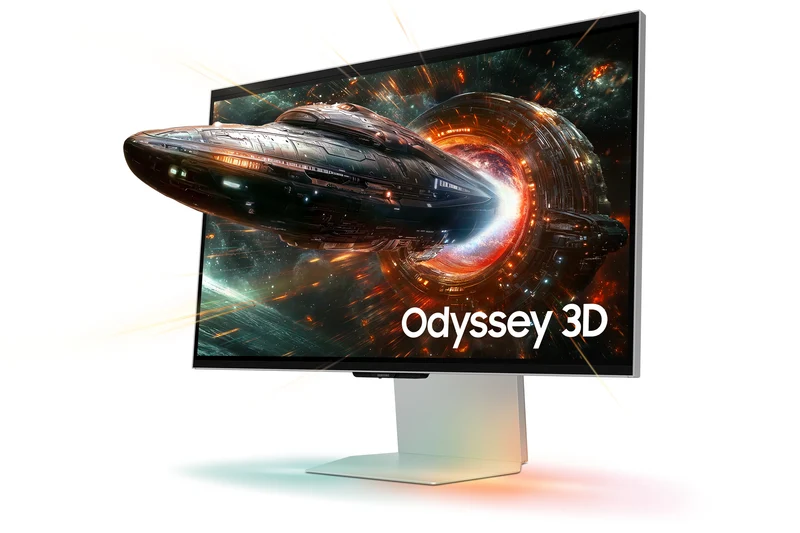 Samsung G90XF écran plat de PC 68,6 cm (27") 3840 x 2160 pixels 4K Ultra HD LCD Argent