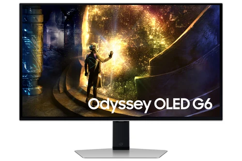Samsung G61SD écran plat de PC 68,6 cm (27") 2560 x 1440 pixels Quad HD OLED Argent