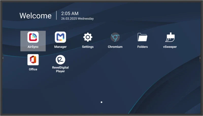 Viewsonic CDE4331-1C Écran d'affichage dynamique Écran plat de signalisation numérique 109,2 cm (43") LCD Wifi 500 cd/m² 4K Ultra HD Noir Intégré dans le processeur Android 14 24/7