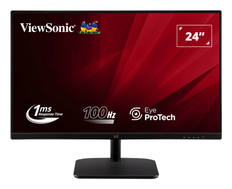 Viewsonic VA2432-H-2 écran plat de PC 61 cm (24") 1920 x 1080 pixels Full HD LED Noir