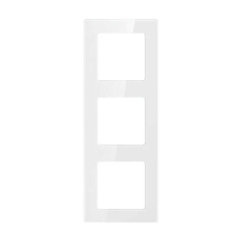 Triple frame socket Avatto N-TS10-Frame-W3 (white)