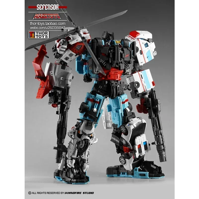 Transformation YES-MODEL YM11 Chromedome YM12 Hardhead Defensor 5 In 1 Combiners Action Figure Toy Movie Model KO Car Robot