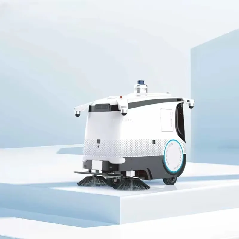 Intelligent Industrial Sweeper Robot with Voice Recognition System